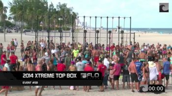 WOD #5b - Super Teams - Heat #3 - Cleans, Box Jump