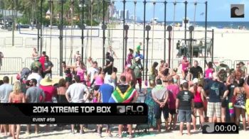 WOD #5b - Super Teams - Heat #1 - Cleans, Box Jump