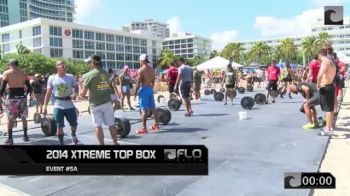 WOD #5a - Mens team of 3 - Heat #2 - Dead Lift Hold