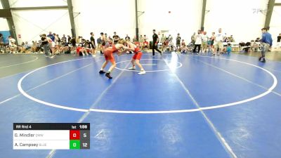 109 lbs Rr Rnd 4 - Gavyn Mindler, Gold Medal WC vs Austin Bronco Campsey, Blue Wave Barn