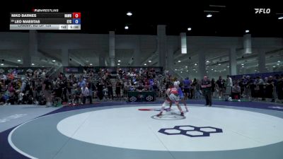 65 kg Champ. Rd Of 128 - Niko Barnes, Nakamura Wrestling vs Leo Maestas, Eagle Training Center