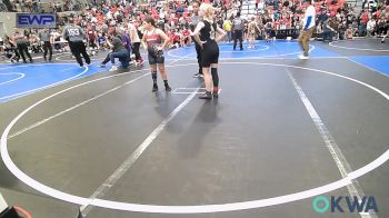 100 lbs Consolation - Arwen Frisby, Skiatook Youth Wrestling vs Aubrie Smittle, Wagoner Takedown Club