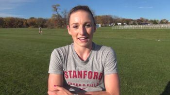 Elise Cranny leading Stanford as a freshman