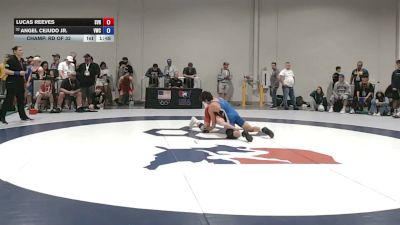 60 kg Champ. Rd Of 32 - Lucas Reeves, Steel Valley Renegades vs Angel Cejudo Jr., Valiant Wrestling Club