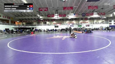 103 lbs Champ. Round 1 - Destiny Jones, University Of Saint Mary vs Morgan Repasky, Montreat