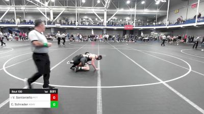 133 lbs Round Of 32 - Vincent Santaniello, Pittsburgh vs Colt Schrader, Army-West Point