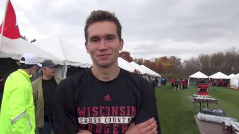 Wisco Sophomore Malachy Schrobilgen looks to defend Big 10 Title