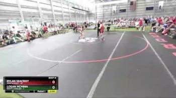 100 lbs Round 3 (6 Team) - Rylan Seacrist, Ohio Scarlet vs Logan McMinn, North Carolina