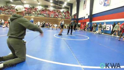 84 lbs Semifinal - Spin Kennedy, Woodland Wrestling Club vs Bj Gahagan, Raw Wrestling Club
