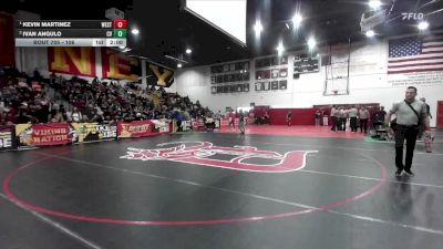 106 lbs 1st Place Match - Kevin Martinez, Western vs Ivan Angulo, Coachella Valley