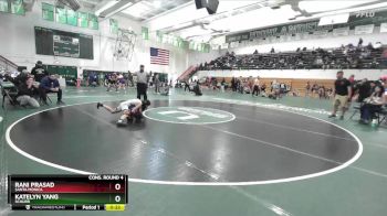 100 lbs Cons. Round 4 - Katelyn Yang, Schurr vs Rani Prasad, Santa Monica