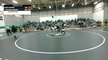 145 lbs Cons. Round 2 - Lucia Varela, Lyman vs April Sing, Lyman