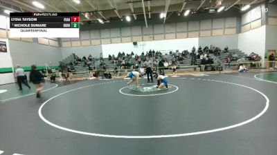 145 lbs Cons. Round 2 - Lucia Varela, Lyman vs April Sing, Lyman