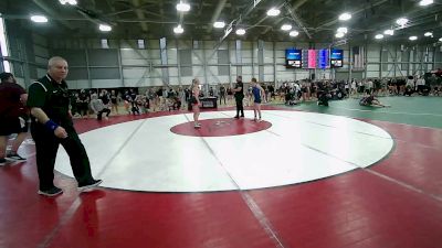 50 kg Cons. Sub-rd Of 16 - Brianna Vollendroff, Nebraska Panhandle Wrestling Club vs Alexandra Tchekounova, Hawks Wrestling Club