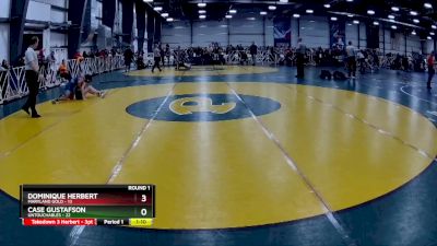 105 lbs Rd# 1 9:00am Friday - Case Gustafson, Untouchables vs Dominique Herbert, Maryland GOLD