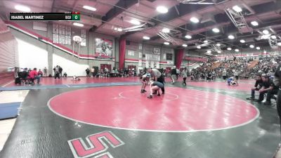 120 lbs Champ. Round 2 - Alina Bardoni, Centennial vs Isabel Martinez, Victor Valley