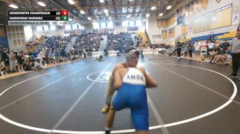165 lbs Quarterfinals (8 Team) - Kawayran Vazquez, Jesuit vs Konstantin Khaspekian, Lake Gibson