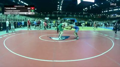 190 lbs Champ. Round 2 - Ryan Ragan, Miami Palmetto vs Xander Dossett, Ola