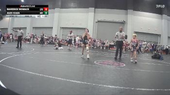 72 lbs Round 5 (8 Team) - Alex Icaza, Arrhichions Will Elite vs Maverick Womack, LaFayette Wrestling