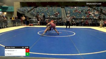 165 lbs Quarterfinal - Navarro Nanpuya, North Idaho vs Quentin Perez, Campbell