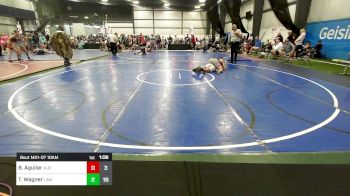 135 lbs Semifinal - BENJAMIN Aguilar, Team Alien Spaceship vs Trey Wagner, LAW