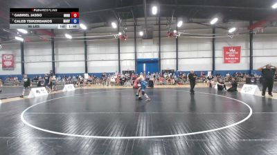 96 lbs Gabriel Jasso, Minnesota vs Caleb Tsikerdanos, Maryland