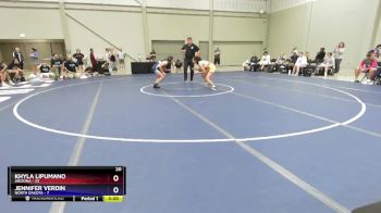 100 lbs Quarters & 1st Wb (16 Team) - Khyla Lipumano, Arizona vs Jennifer Verdin, North Dakota