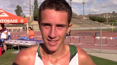 Austin Tamagno after breaking the Mt SAC course record!