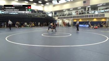 184 lbs Cons. Round 2 - Leonardo Merlo, Moorpark College vs Daylen Bell, Victor Valley College