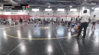 123 lbs Round 1 (12 Team) - Anthony Valls, Mat Assassins Red vs Jayko Luna, Dark Horse