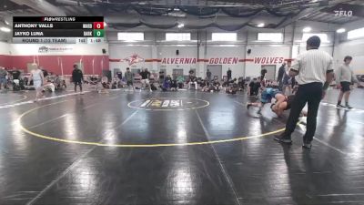 123 lbs Round 1 (12 Team) - Anthony Valls, Mat Assassins Red vs Jayko Luna, Dark Horse