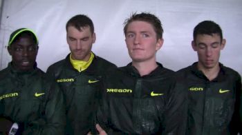 Oregon men sneak into 2nd place at PAC12s