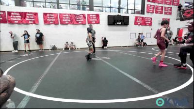 61 lbs Semifinal - Easton Klinglesmith, Perry Wrestling Academy vs Maxwell Roy, Standfast