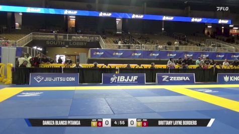 Brittany Layne Borders vs Danuza Blanco Pitanga 2026 Pan Jiu Jitsu IBJJF Championship