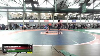 100-111 lbs Champ. Round 1 - Tanner Stone, R-13 vs Christian Sebastian, Aurora Wrestling Club