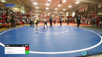 55 lbs Rr Rnd 4 - Ben Bartel, Bartlesville Wrestling Club vs Hunter Osburn, Jay Wrestling Club