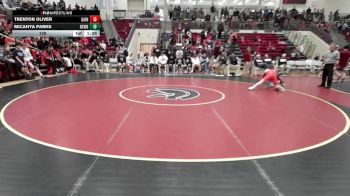 120 lbs 2nd Wrestleback (16 Team) - Micahya Parks, Newnan vs Trenton Oliver, Gainesville