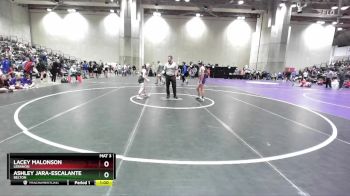 100 lbs Cons. Round 2 - Ashley Jara-escalante, Belton vs Lacey Malonson, Lebanon