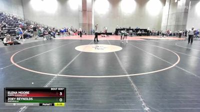 115 lbs Cons. Round 2 - Zoey Reynolds, Smithville vs Elena Moore, North Kansas City