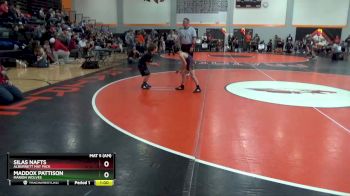 PW-7 lbs Quarterfinal - Maddox Pattison, Marion Wolves vs Silas Nafts, Alburnett Mat Pack