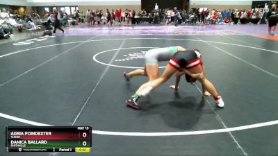 125 lbs Cons. Round 2 - Adria Poindexter, Yukon vs Danica Ballard, Smithville