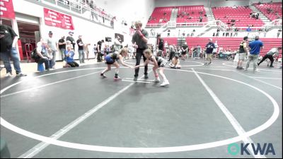 62-67 lbs Consolation - Emersyn Edge, Piedmont vs Kadee McDowell, Noble Takedown Club