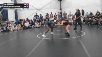 53 lbs Rr Rnd 5 - Lucia Ranieri, Cordoba Trained - W vs Ashae Branch-Huston, Wyoming Seminary - W