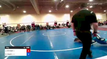 79 kg Consi Of 16 #2 - Jared Stricker, Wisconsin vs Connor Oneill, Skwc-rtc