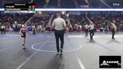 72 lbs 3rd Place Match - Kj Baugh, Maize vs Easton Mitchell, WWC