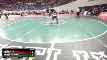 5A-150 lbs Quarterfinal - Skyler Salzman, Hillsboro vs Jaden Ellis, Thurston