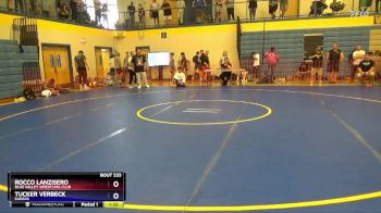 126 lbs Cons. Semi - Rocco Lanzisero, Blue Valley Wrestling Club vs Tucker Verbeck, Kansas