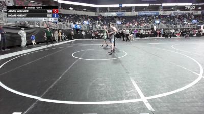 138 lbs Semifinal - Aiden Wimmer, Thunderbird vs Noah Knight, Chickasha Youth Wrestling