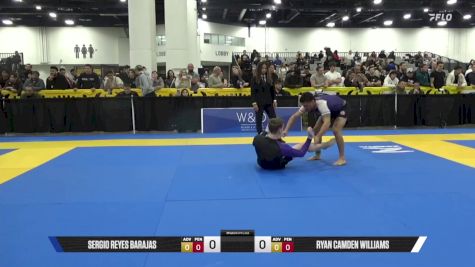 Ryan Camden Williams vs Sergio Reyes Barajas 2025 World IBJJF Jiu-Jitsu No-Gi Championship