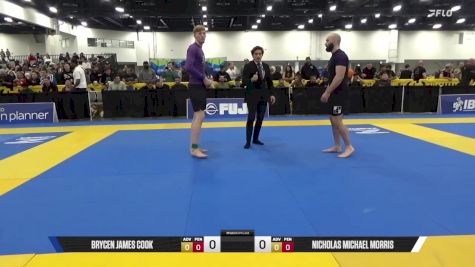 Nicholas Michael Morris vs Brycen James Cook 2025 World IBJJF Jiu-Jitsu No-Gi Championship